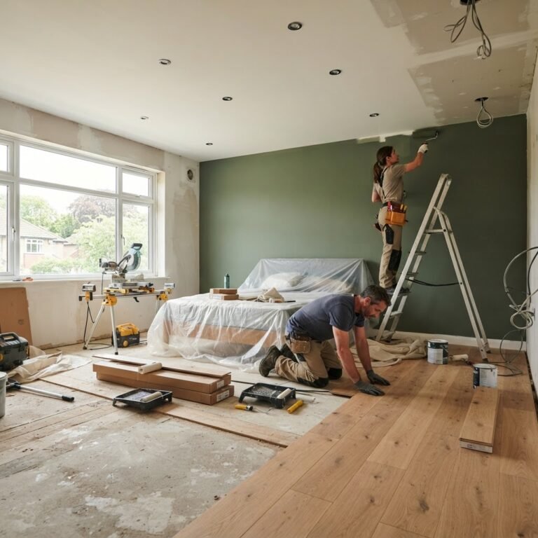 refaire une chambre du sol au plafond