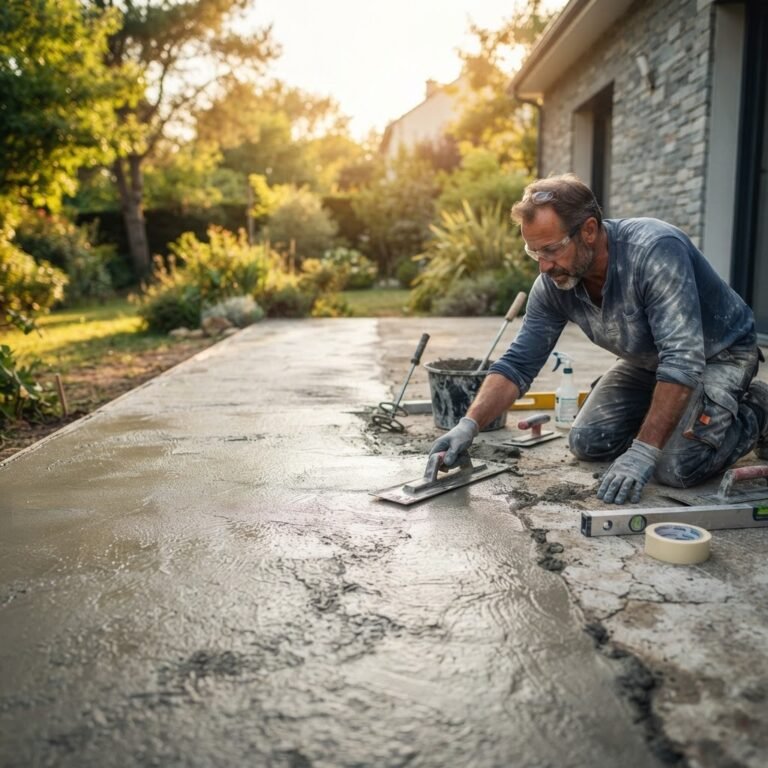 Rénover sa terrasse en béton : guide pour une remise à neuf réussie